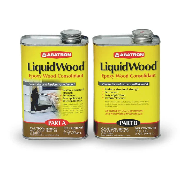 LiquidWood Epoxy Wood Consolidant Kit-Abatron-Atlas Preservation