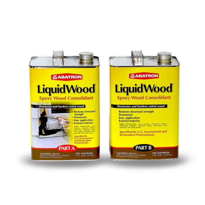 LiquidWood Epoxy Wood Consolidant Kit-Abatron-Atlas Preservation