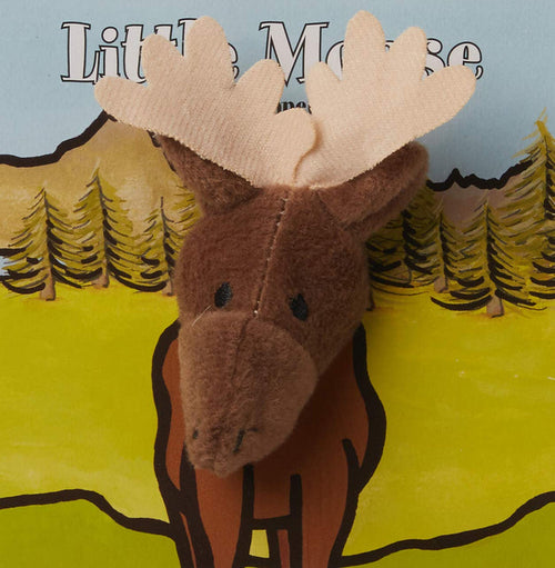 Little Moose: Finger Puppet Book