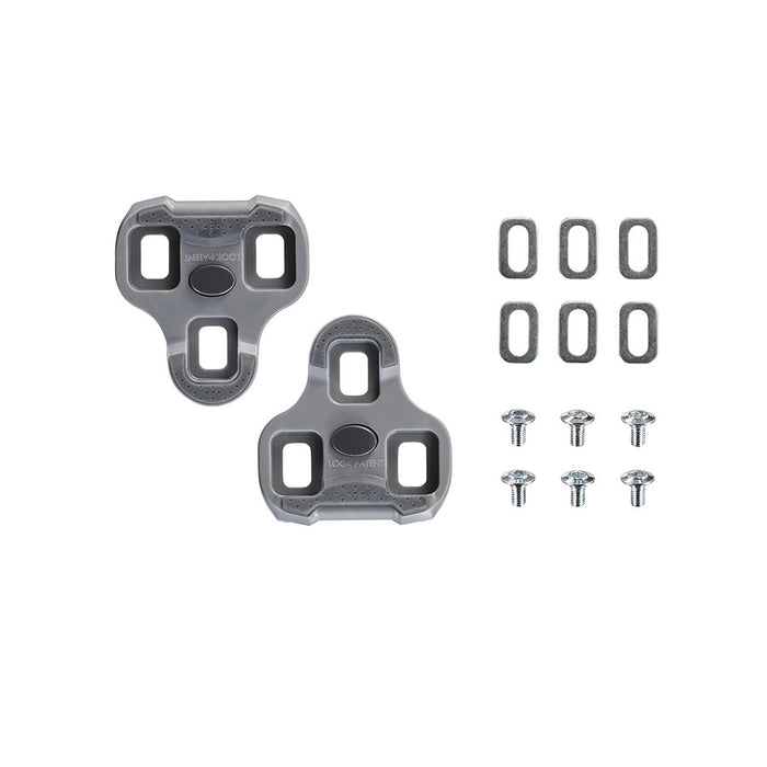 Look Keo Grip 4.5° Grey Cleats