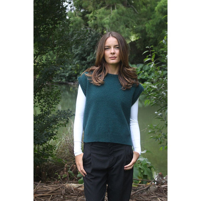 Lothlorian - Merino & Possum Serene Vest (9788)Tasman