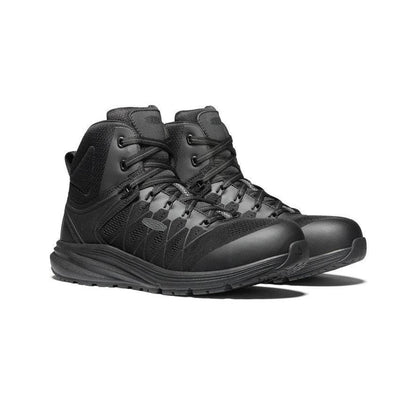 Keen Utility Vista Energy Mid athletic hybrid work boot in black, alternate product view