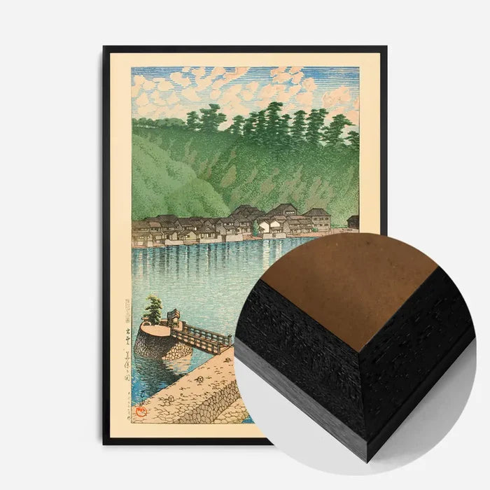 21x30cm | 8¼ x 11¾in / Black Wood Frame