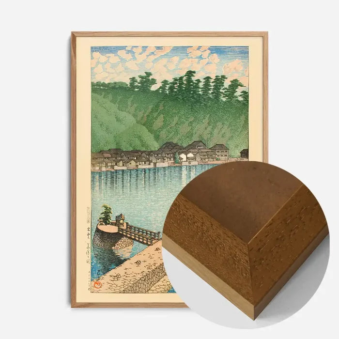 21x30cm | 8¼ x 11¾in / Oak Wood Frame