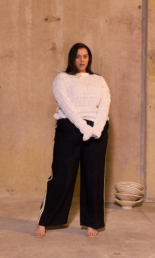 MIRELLA LONG SLEEVE WHITE