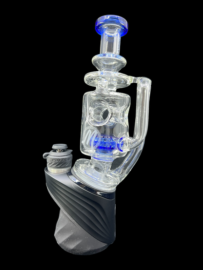 Monark Showerhead Recycler – High-Quality Percolator Glass Attachment for Puffco Peak & Peak Pro