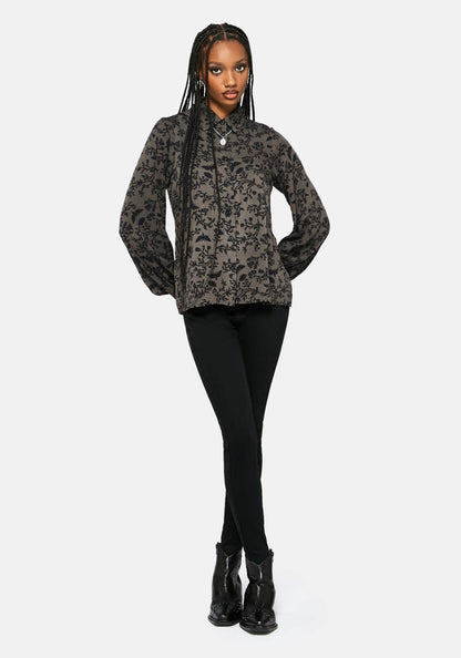 Morgana Long Sleeved Shirt - Green