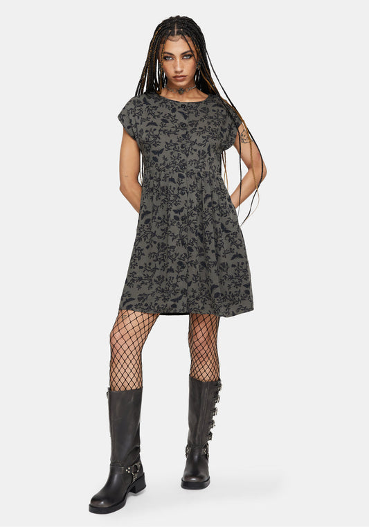 Morgana Mini Dress - Green