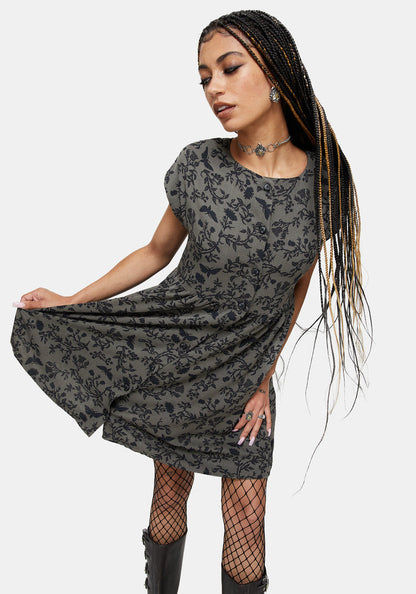 Morgana Mini Dress - Green