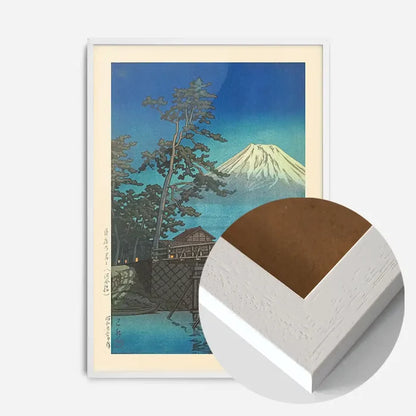 21x30cm | 8¼ x 11¾in / White Wood Frame