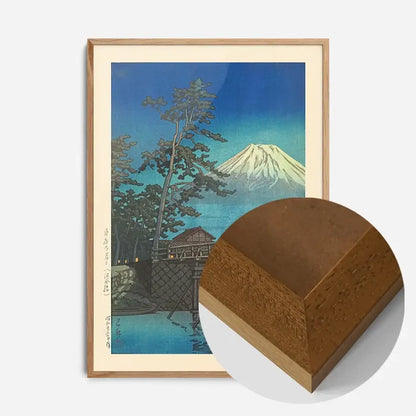 21x30cm | 8¼ x 11¾in / Oak Wood Frame