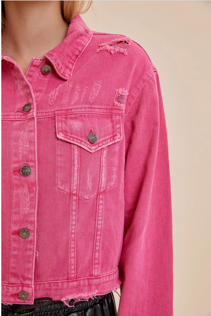 Mustard Seed Denim Jacket