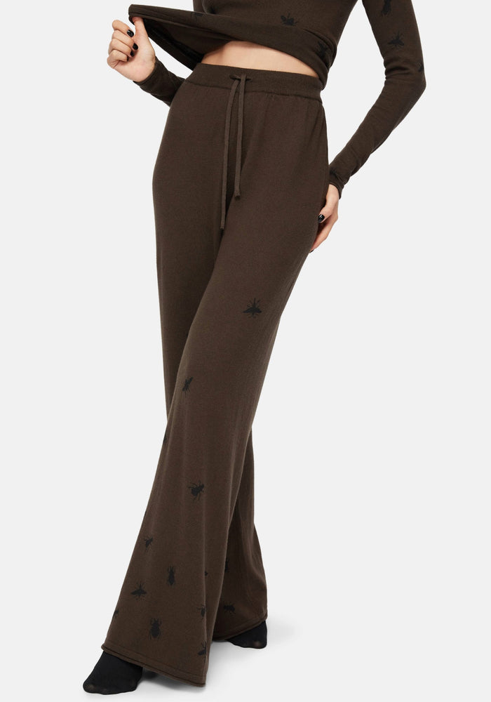 Mythidra Bug Printed Lounge Knit Trousers
