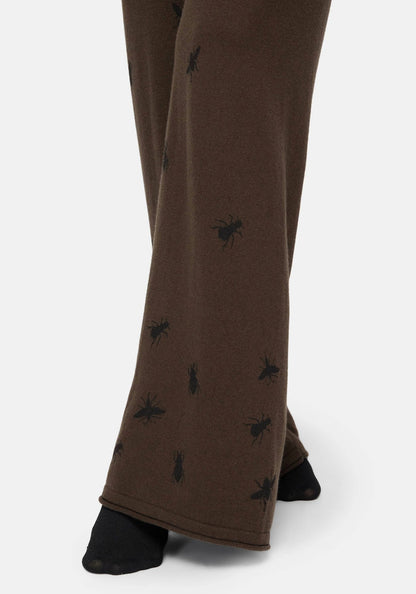 Mythidra Bug Printed Lounge Knit Trousers