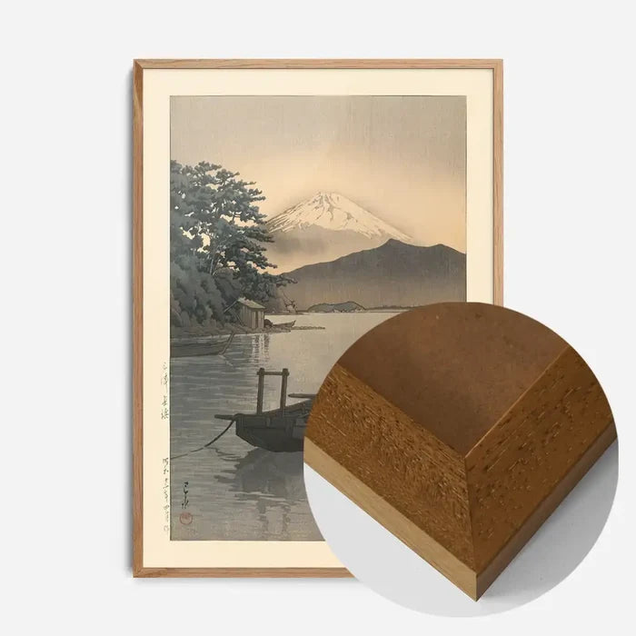 21x30cm | 8¼ x 11¾in / Oak Wood Frame