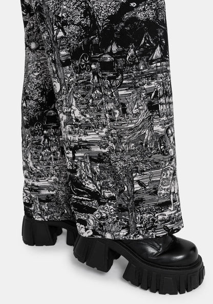 Nara Boudicca Printed Wide Leg Trouser