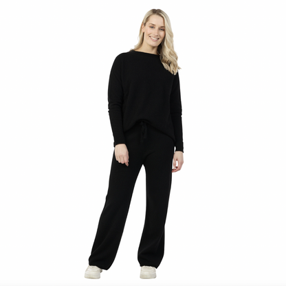 Native World - Merino & Possum Lounge Pants (NB849)Black