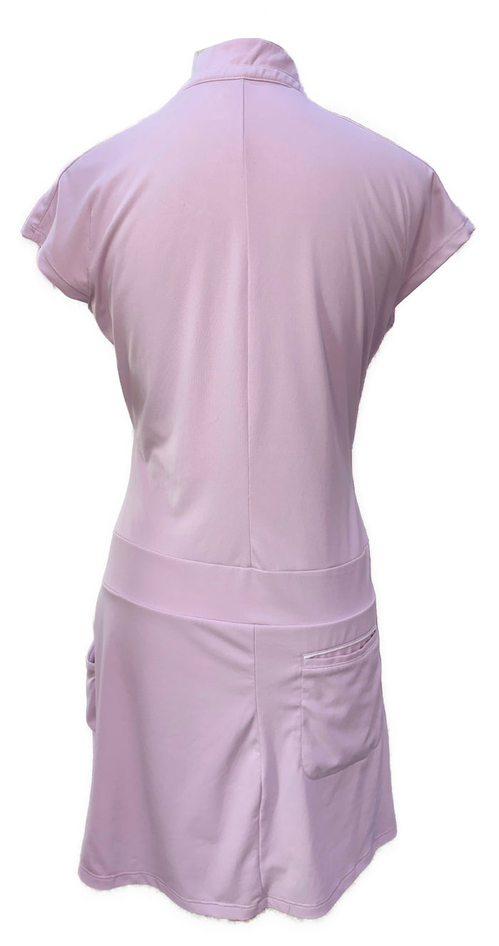 New Adidas Women's Light Purple Cap Sleeve Golf Dress Size 8