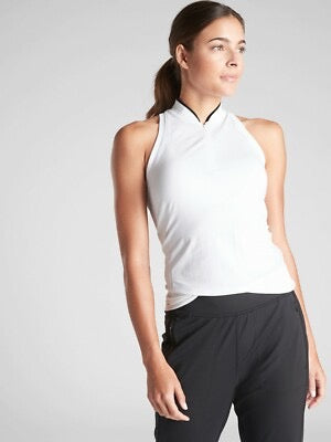 New Athleta Momentum Polo Tank Size XL MSP$64
