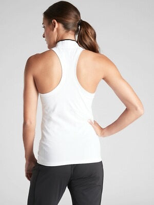 New Athleta Momentum Polo Tank Size XL MSP$64