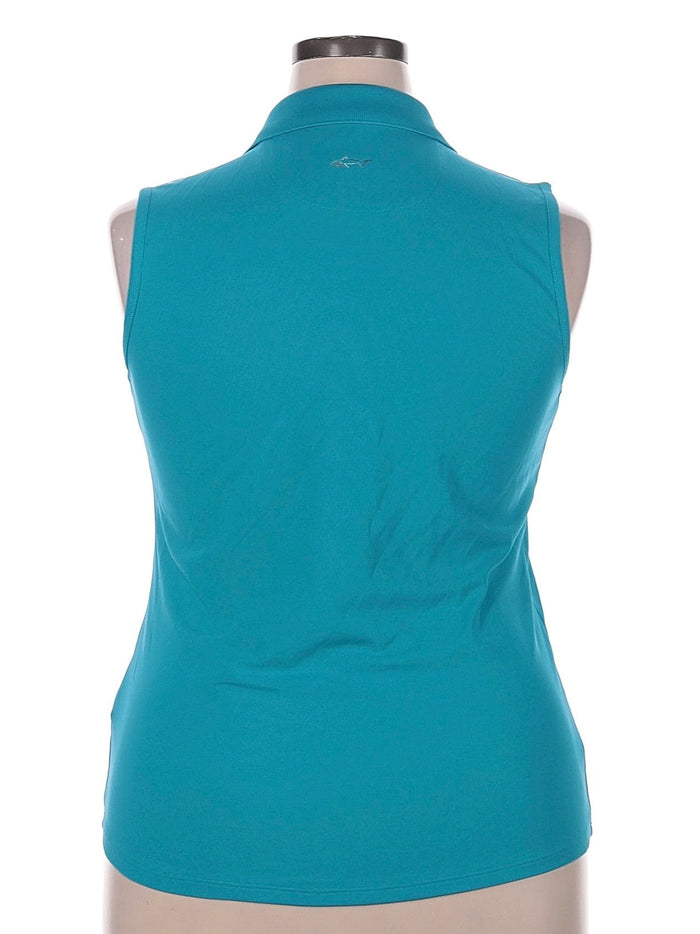 New Greg Norman Women's Sleeveless Golf Polo Size XXL