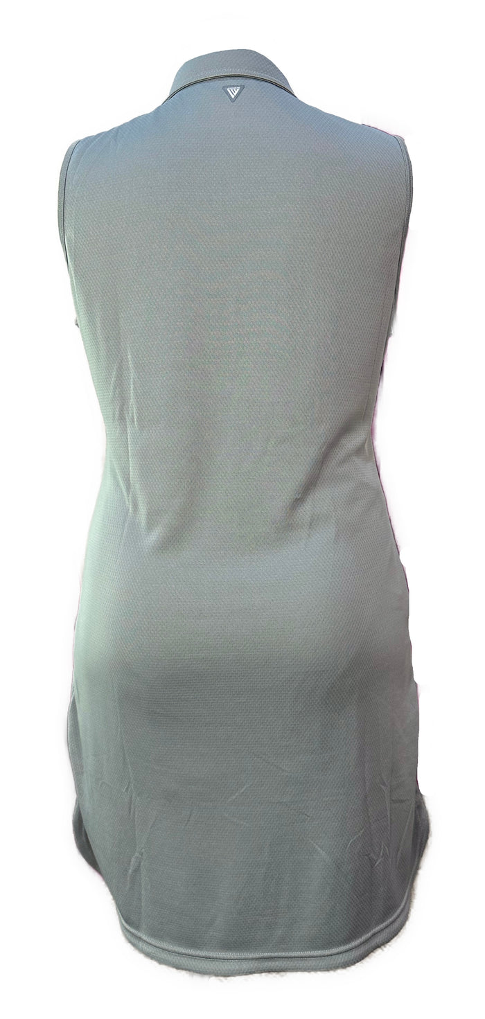 New Levelwear Women's Ellie Sleeveless Golf Dress Size XL - Pebble MSP$135