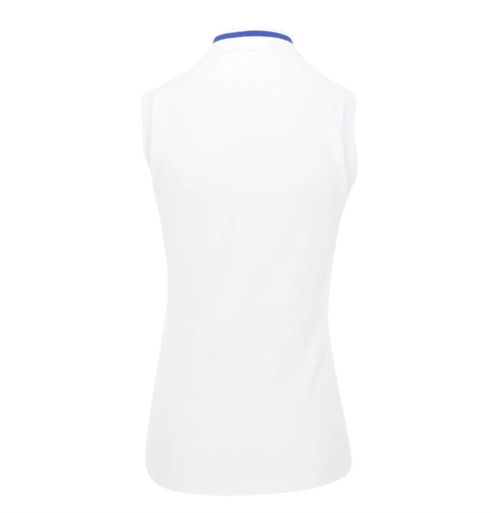 New Lohla Sport Maddie White Sleeveless Top Size M/long MSP$130