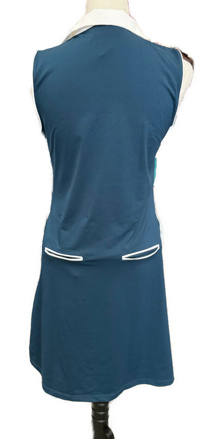New Scratch Seventy Blue Mina Sleeveless Golf Dress MSP$125