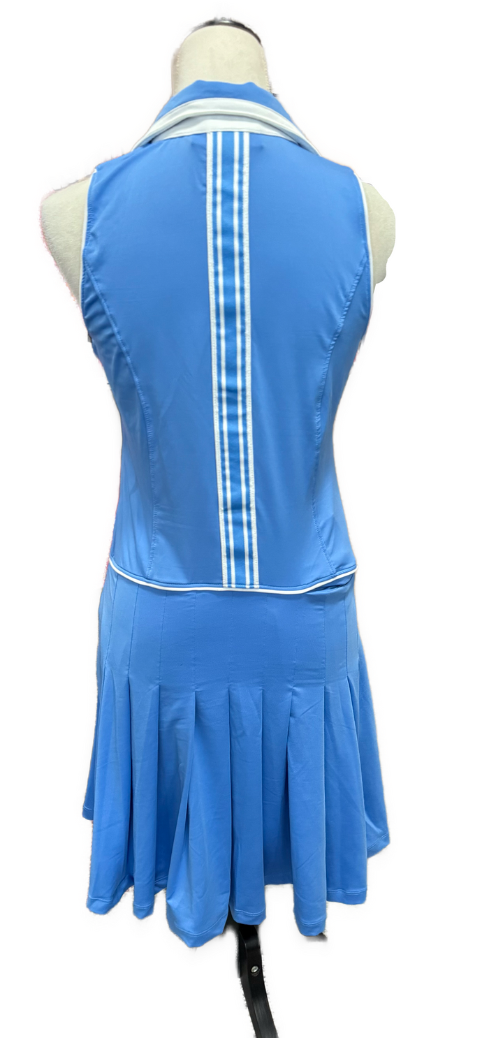 New Scratch Seventy Blue Natalie Sleeveless Golf Dress Size M MSP$100