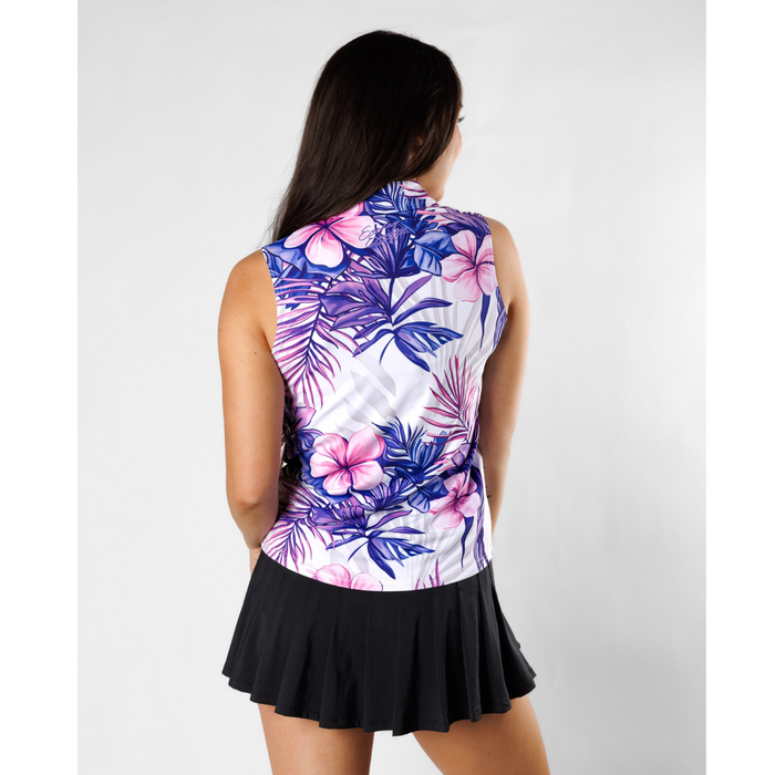 New Sunday Swagger Women's Golf Sleeveless Polo - Kokomo