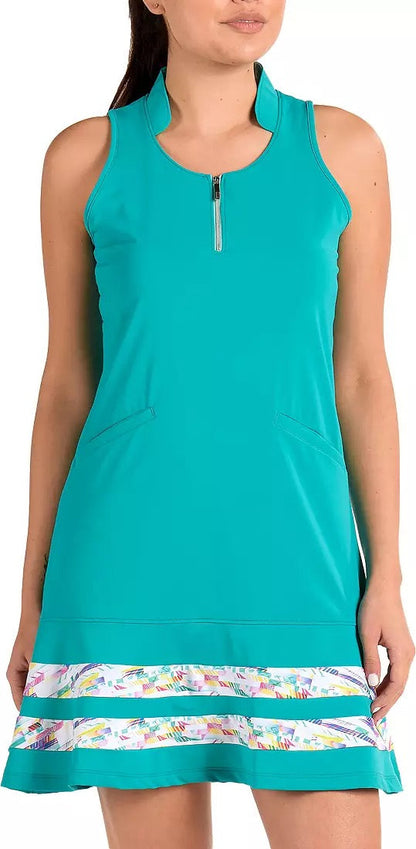New Swing Dish Love Josie Teal Golf Dress Size XL MSP$95