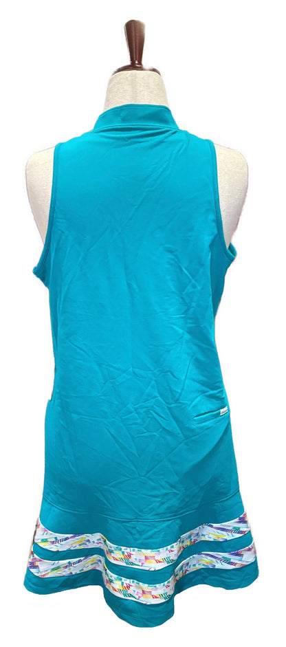 New Swing Dish Love Josie Teal Golf Dress Size XL MSP$95