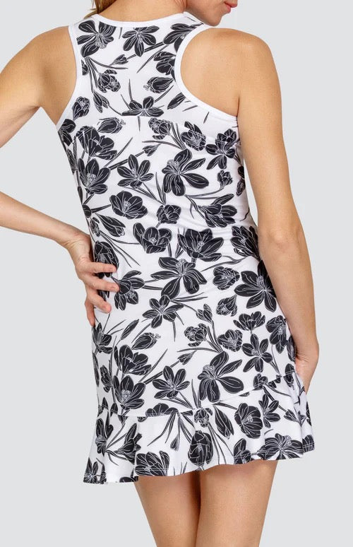 New Tail Activewear Zinnia Racerback Dress- Crocus Meadow MSP$70