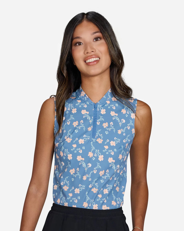New Women's Bad Birdie Sleeveless Blade Golf Top - Bad Paisley MSP$80