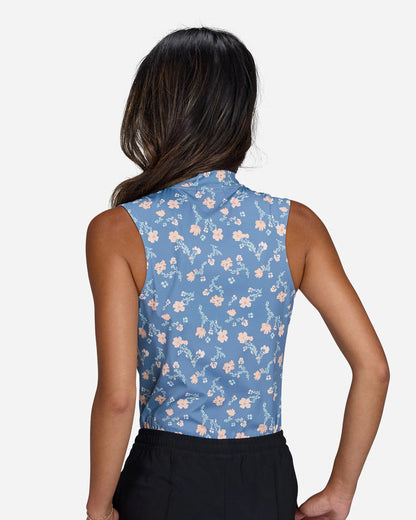 New Women's Bad Birdie Sleeveless Blade Golf Top - Bad Paisley MSP$80