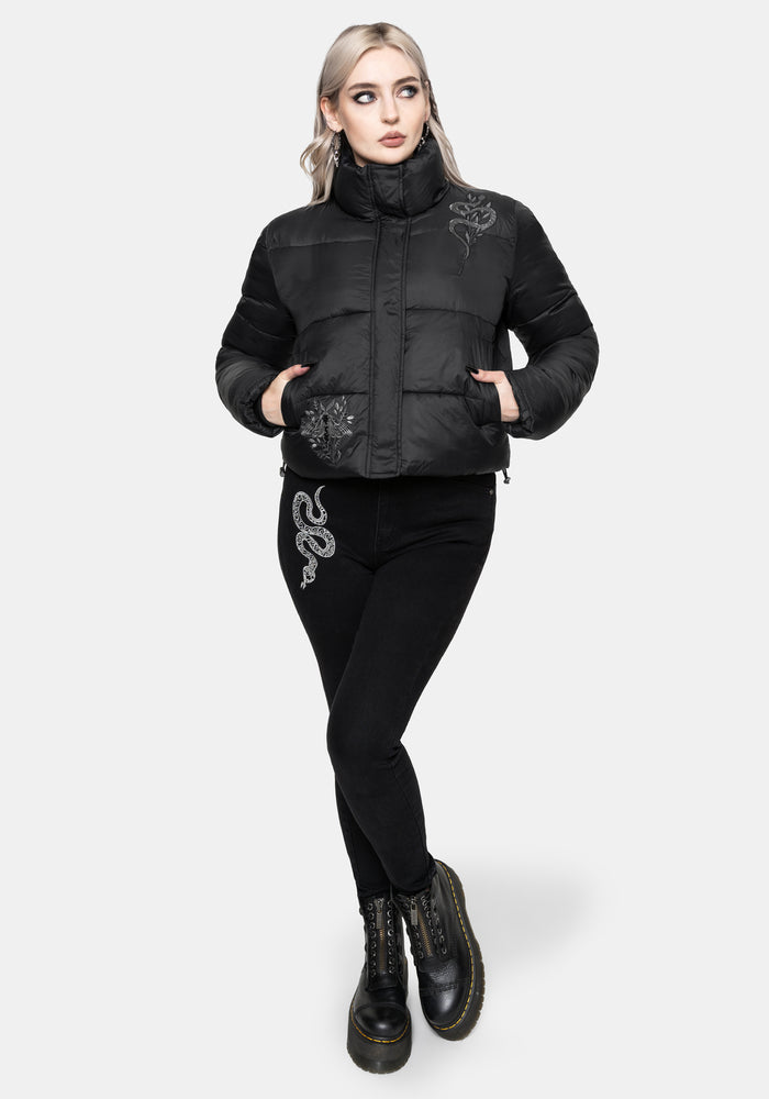 Nirah Embroidered Padded Jacket