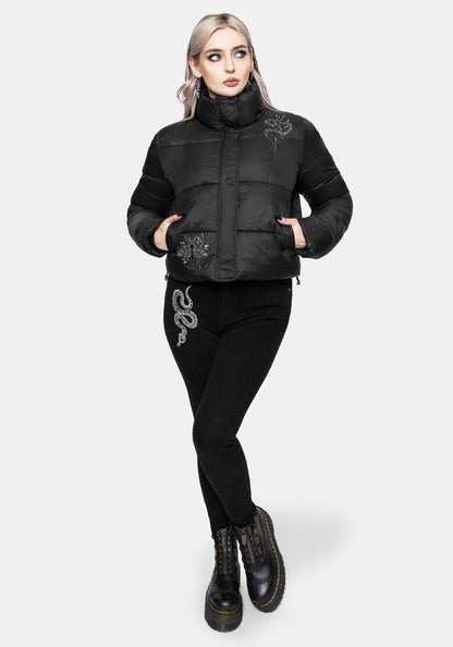Nirah Embroidered Padded Jacket