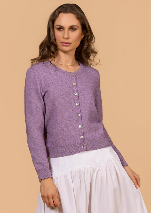 Noble Wilde Saisons - Scallop Cardigan