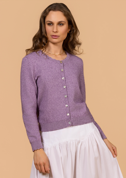 Noble Wilde Saisons - Scallop Cardigan