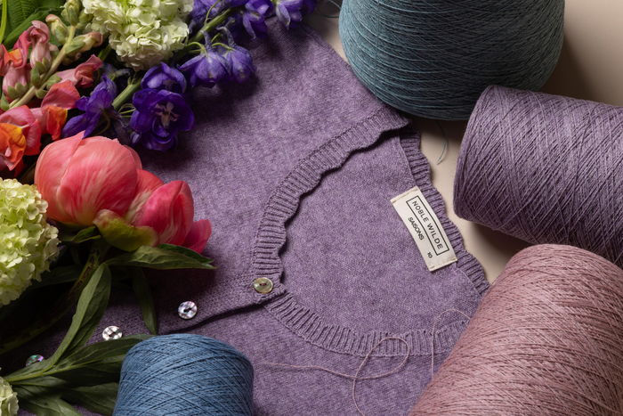 Noble Wilde Saisons - Scallop Cardigan