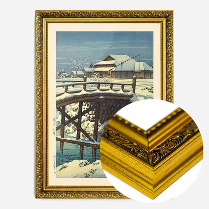 21x30cm | 8¼ x 11¾in / Gold Ornate Frame