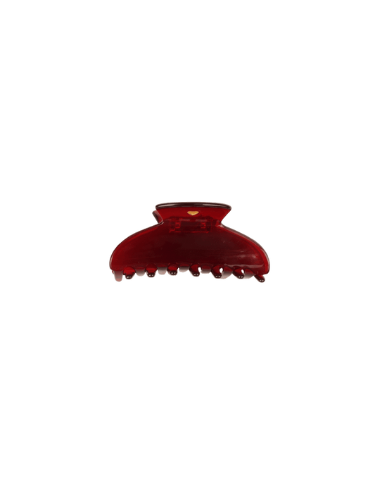 PALOMA HAIR CLAW BURGUNDY