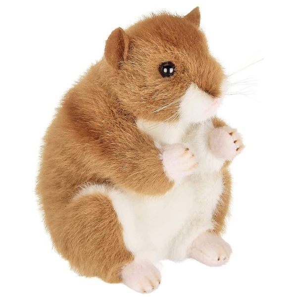 Plush Stuffed Animal Hamster Cheeks Side Front