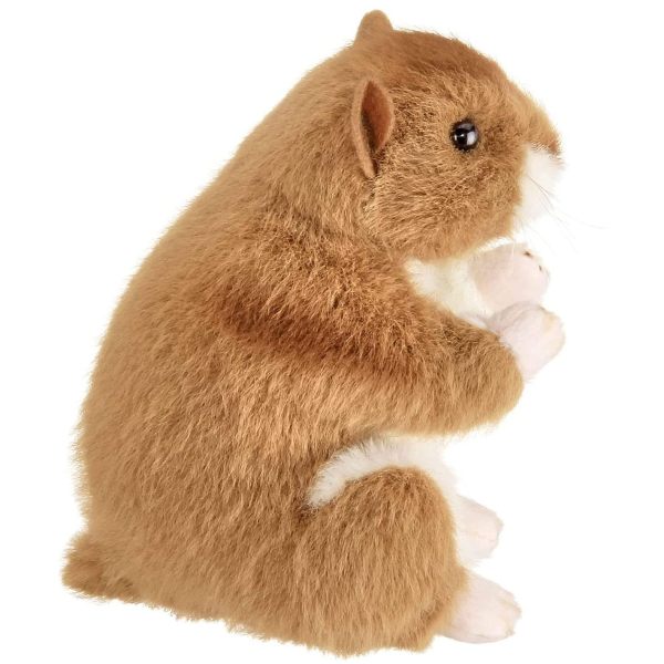 Plush Stuffed Animal Hamster Cheeks Side