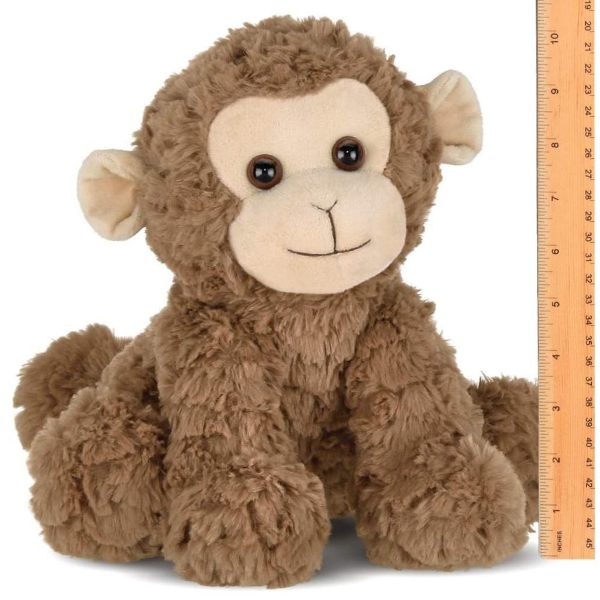 Plush Stuffed Animal Monkey Giggles Measuring Vertical