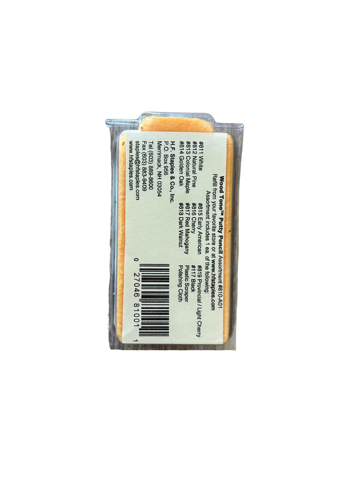 Putty Pencil Assorted Wood Tones 10 Pack-H.F. Staples & Co.-Atlas Preservation