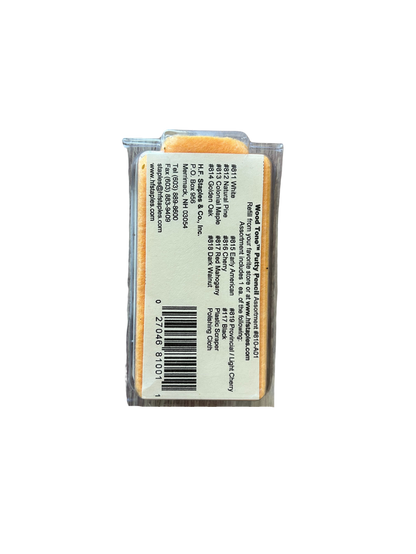 Putty Pencil Assorted Wood Tones 10 Pack-H.F. Staples & Co.-Atlas Preservation