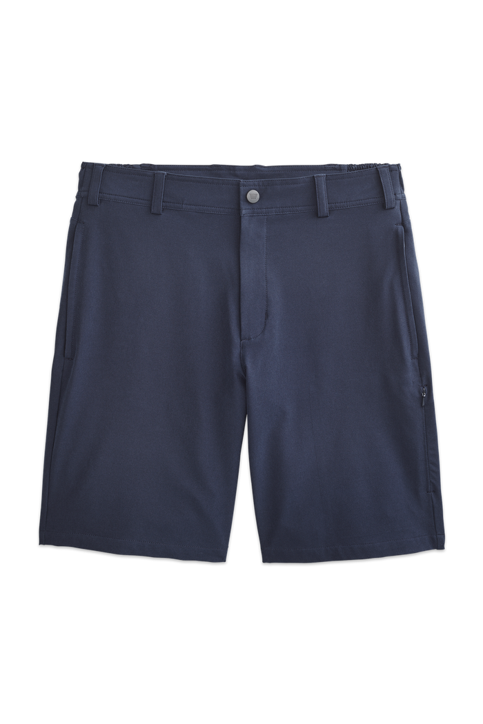 True Navy | Front view of Radius Short in True Navy