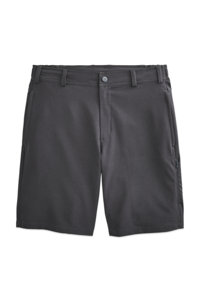 Asphalt | Front view of Radius Short in Asphalt