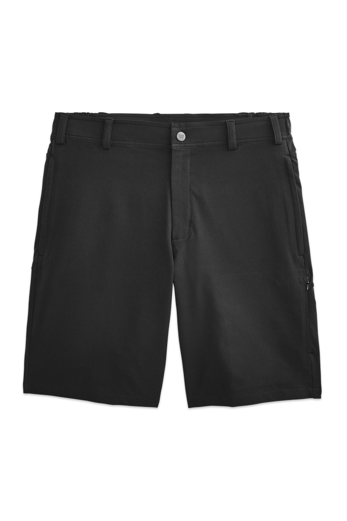 True Black | Front view of Radius Short in True Black